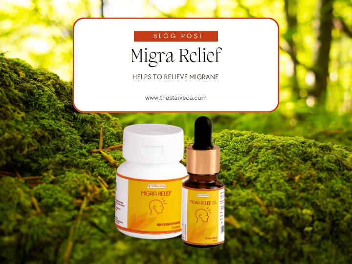 Ayurvedic Migraine Management-How Migra Relief Oil & Mukta Nasya Capsules Work Together