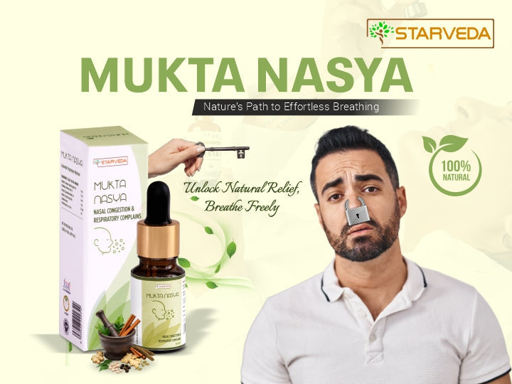 Mukta Nasya Oil – Ayurvedic Relief for Nasal Congestion & Respiratory Health