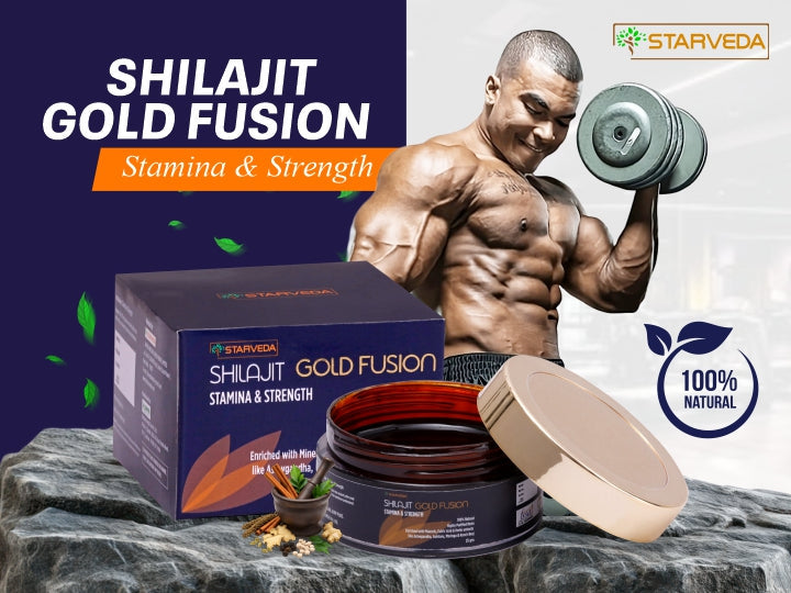Shilajit Gold Fusion – Premium Ayurvedic Blend for Stamina, Strength & Vitality