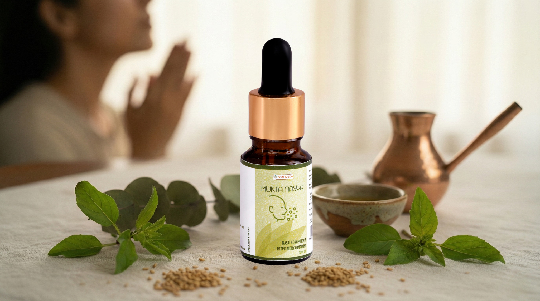 Home Remedies for the Sinuses: Why Mukta Nasya Oil Is a Game Changer