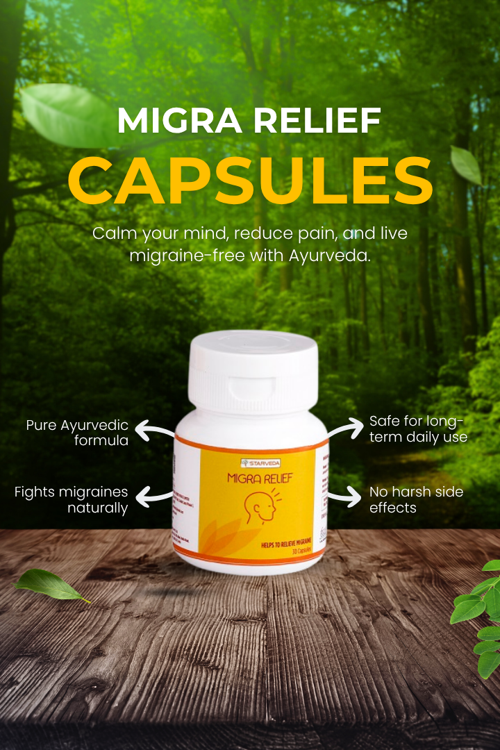 Migra Relief Oil and Migra Relief Capsules Combo