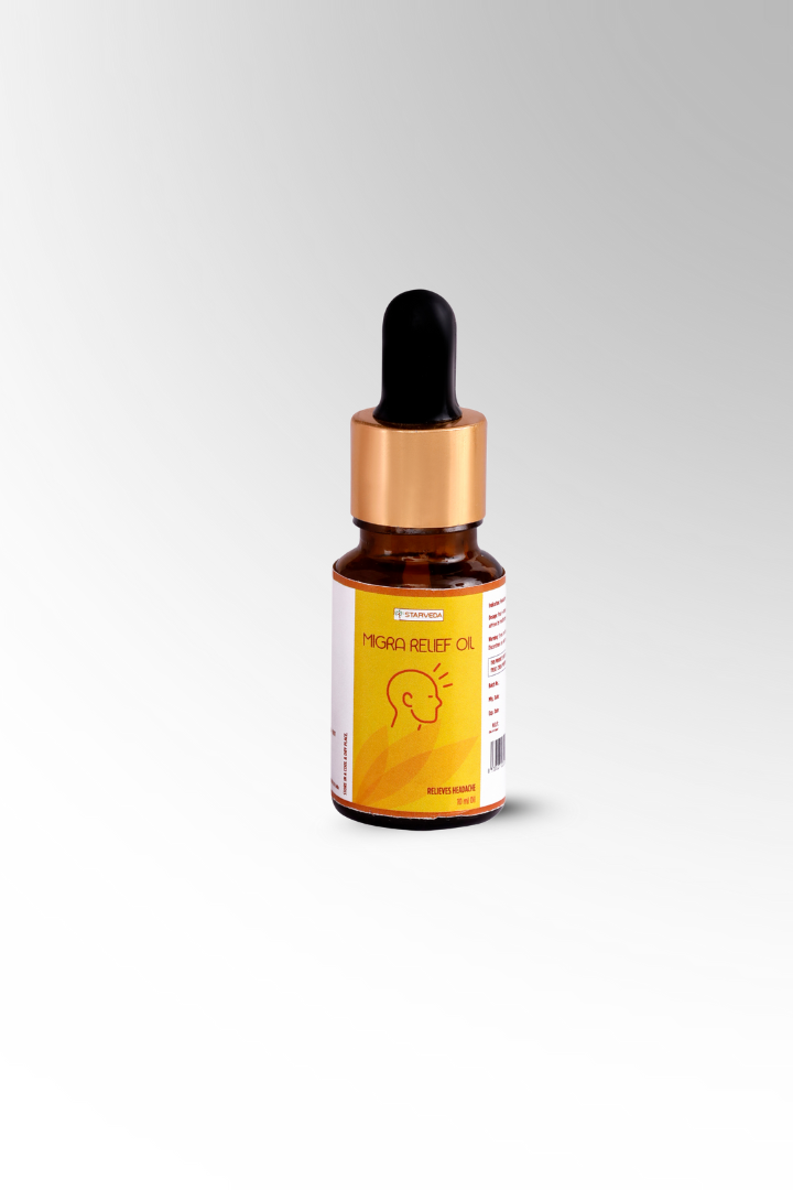 Migra Relief Oil and Migra Relief Capsules Combo