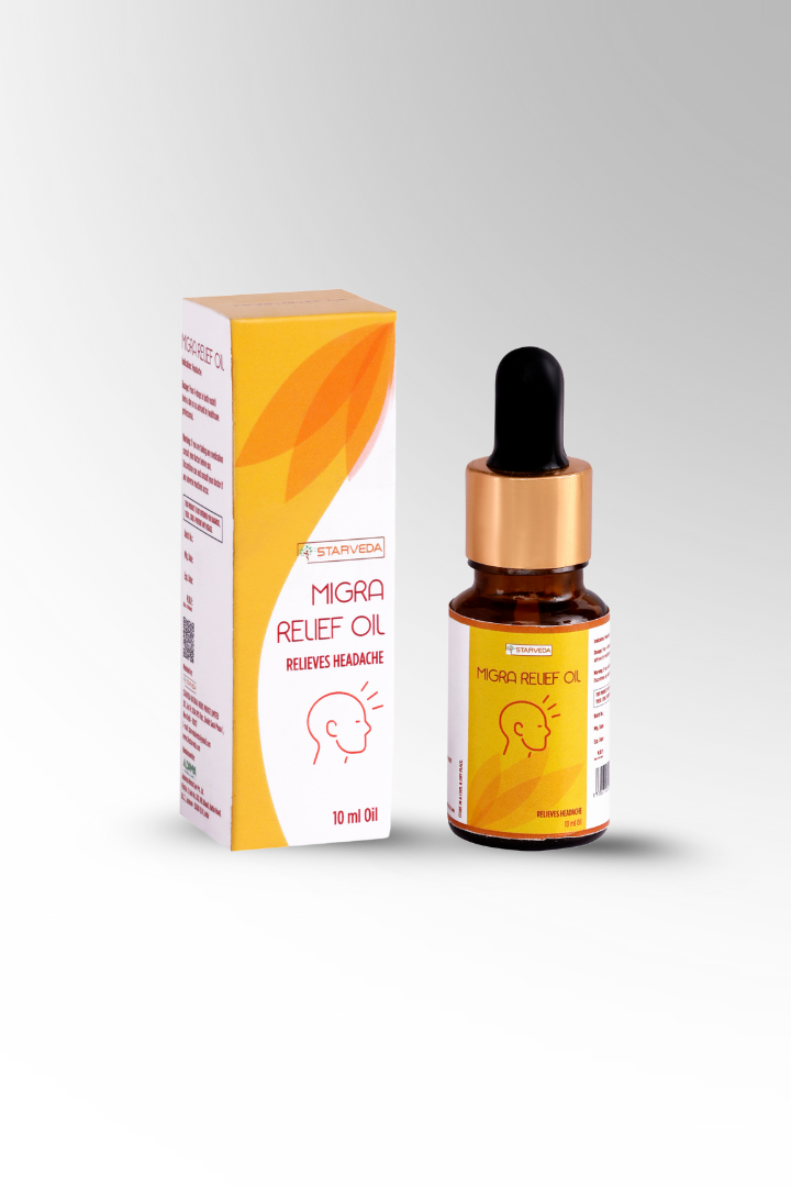 Migra Relief Oil and Migra Relief Capsules Combo
