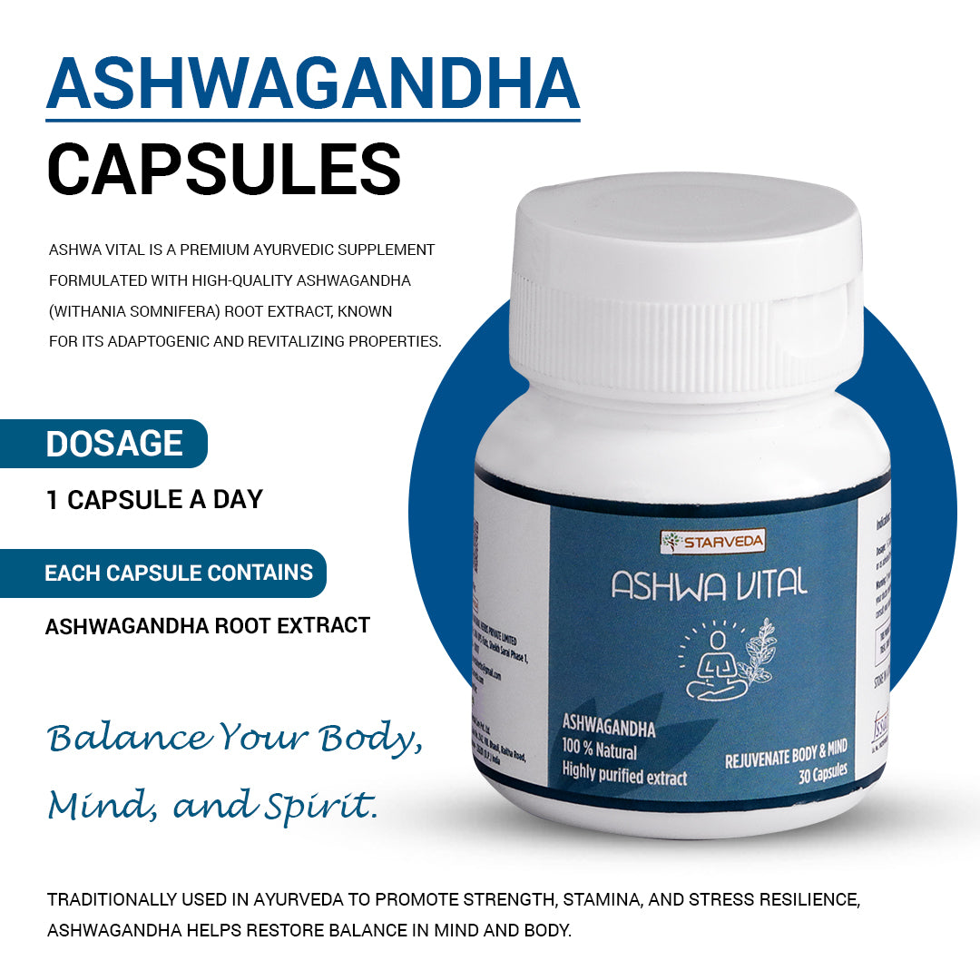 Ashwa Vital (Ashwagandha Capsules)