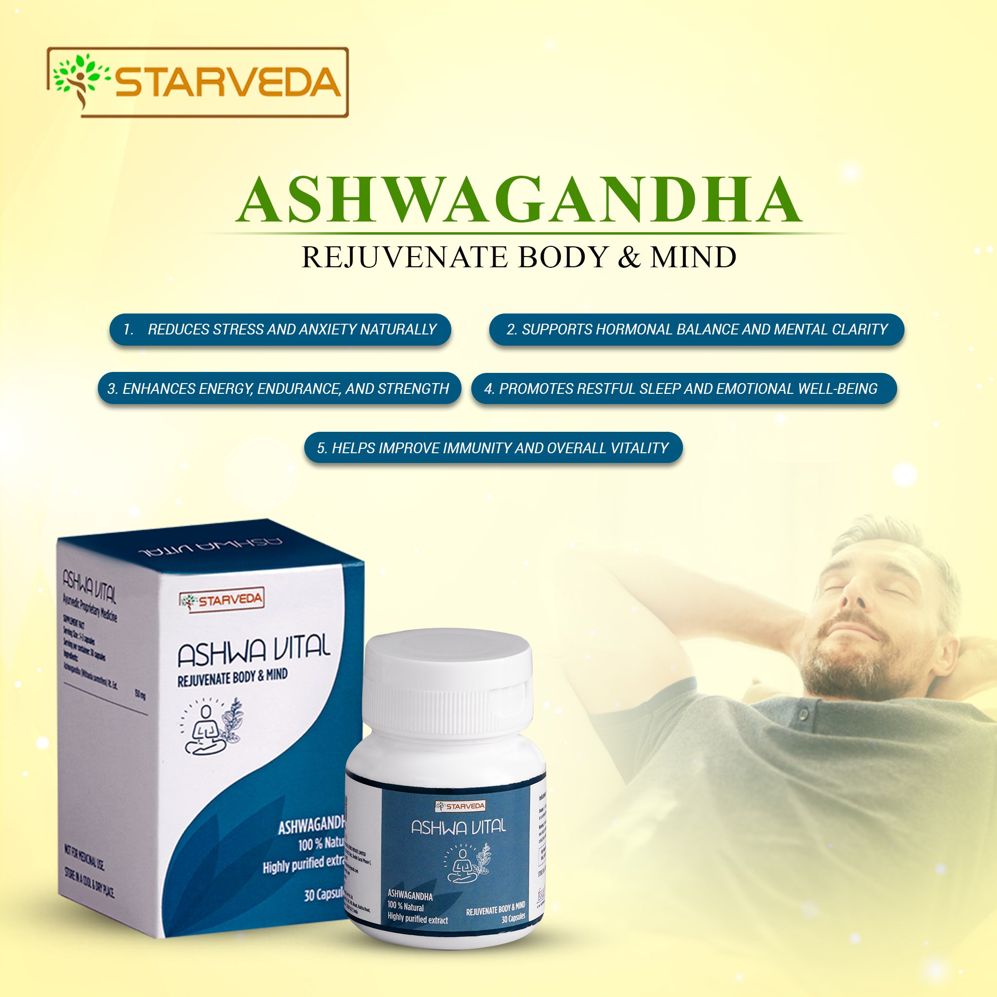 Ashwa Vital (Ashwagandha Capsules)