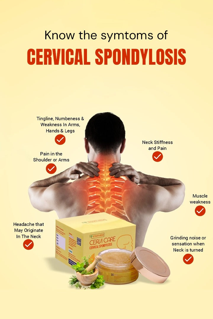 Starveda Cervi Care Crème- support relief in Cervical Spondylosis with herbs like Vidhara, fenugreek, Yashtimadhu, Karanja- 30 grm (Pack of 2)