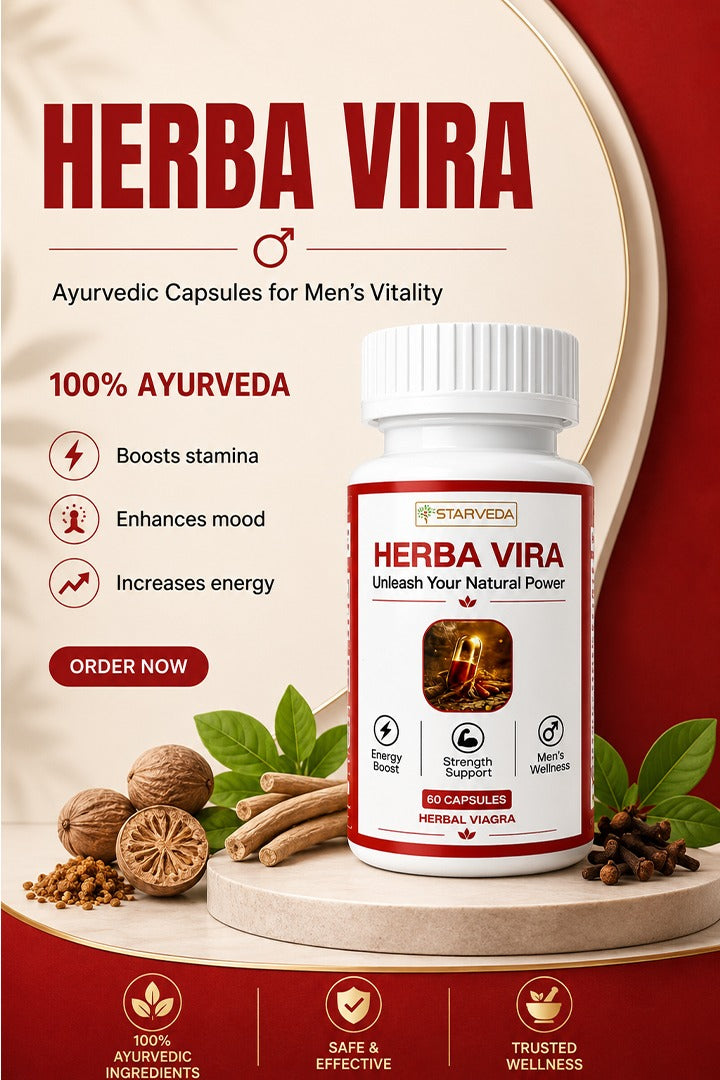Starveda Eros Oil & Herba Vira Combo | Intimate Wellness Kit