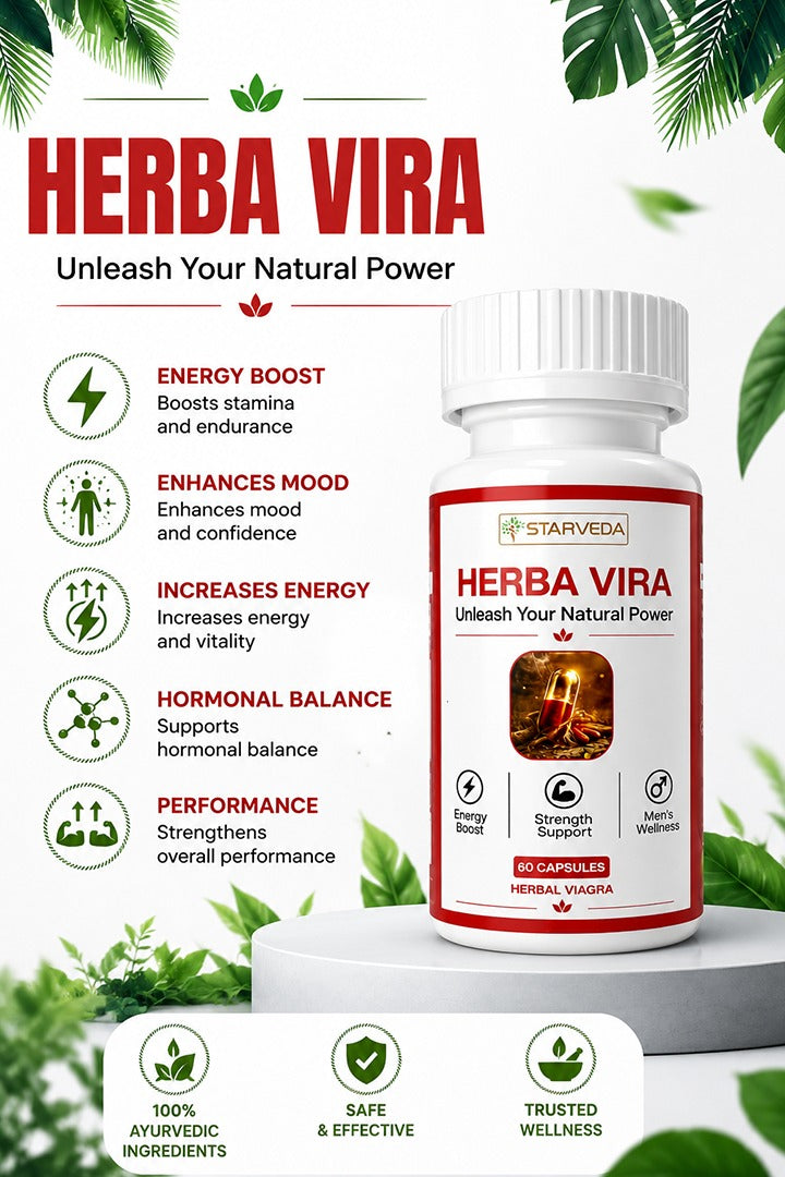 Starveda Eros Oil & Herba Vira Combo | Intimate Wellness Kit