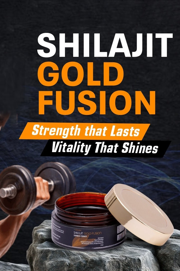 Starveda Shilajit gold fusion Resin-  premium Ayurvedic proprietary medicine designed to support stamina, strength, and overall vitality- 25 grm resin (Pack of 2)