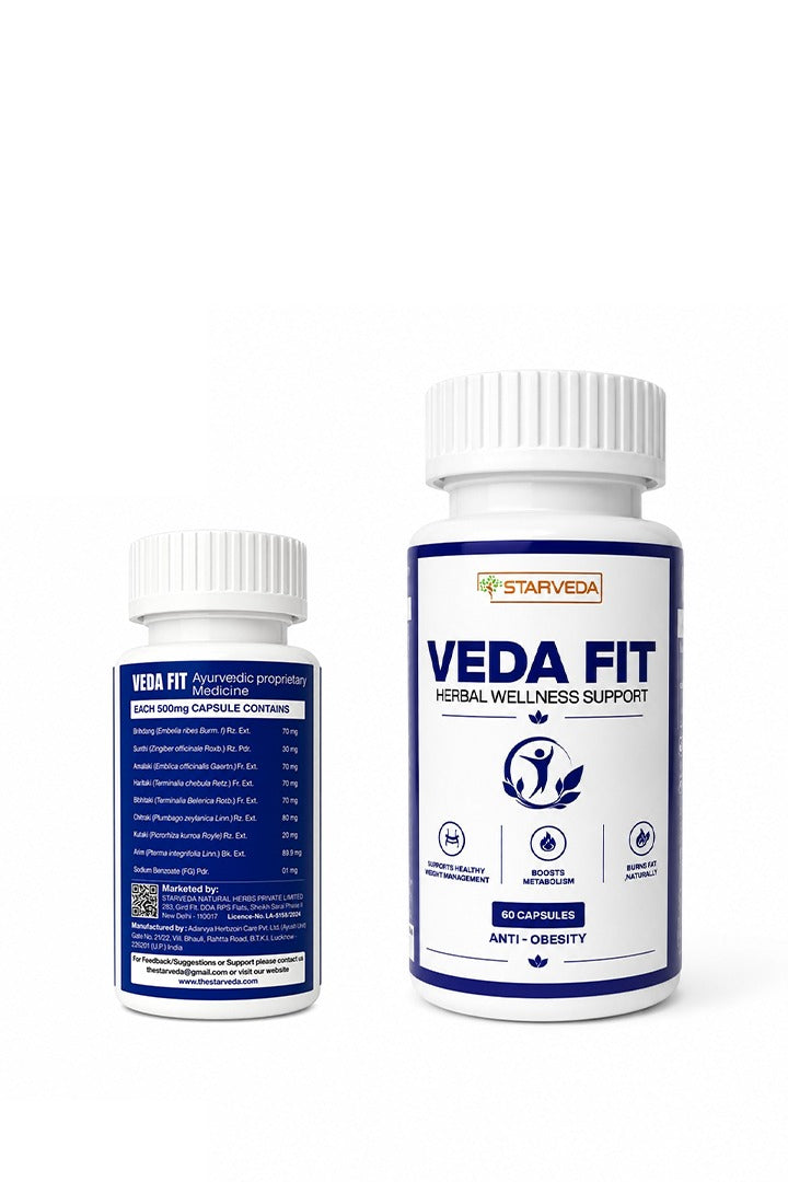 Starveda Veda Fit Capsules | Weight Management Support | 60 Caps