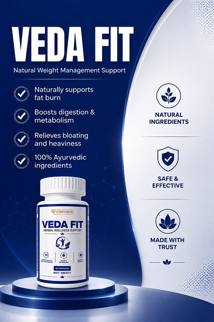 Starveda Veda Fit Capsules | Weight Management Support | 60 Caps