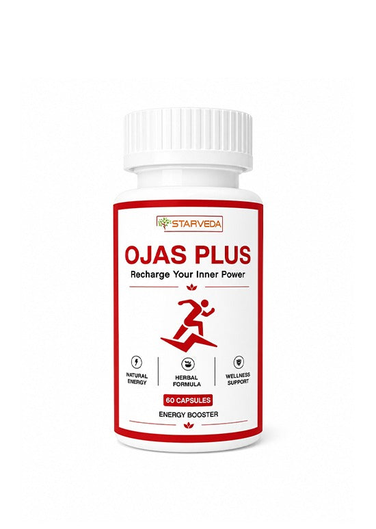 Starveda Ojas Plus Capsules | Energy & Vitality Booster | 30 Caps x2