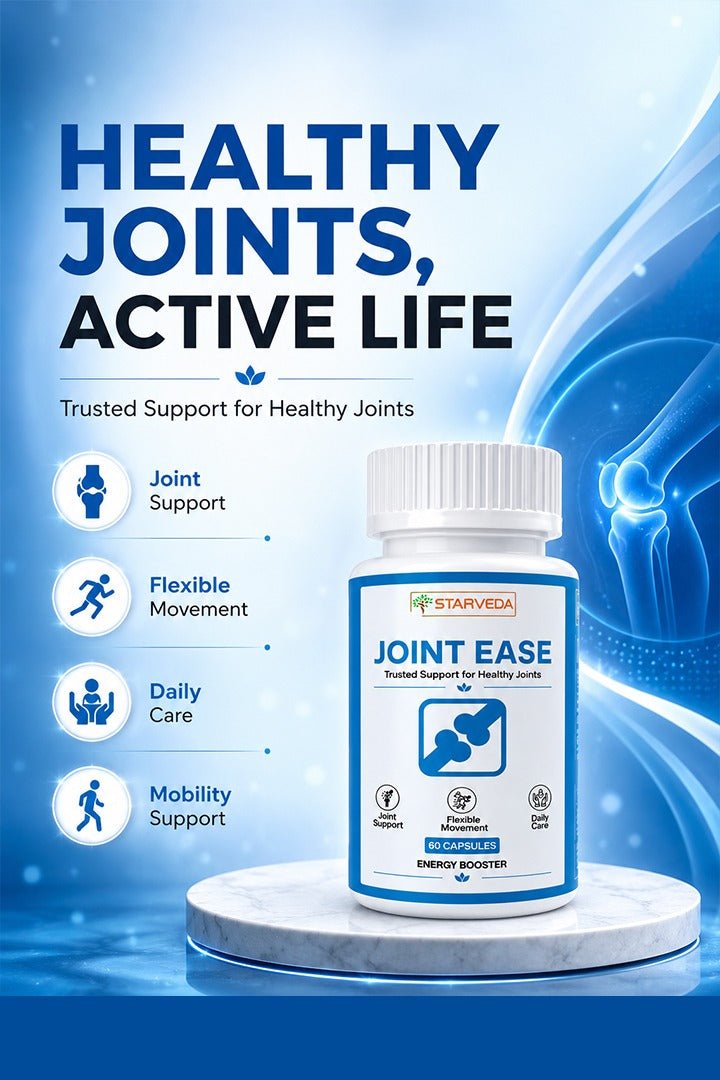 Starveda Joint Ease Capsules | Joint Pain Relief | 60 Caps
