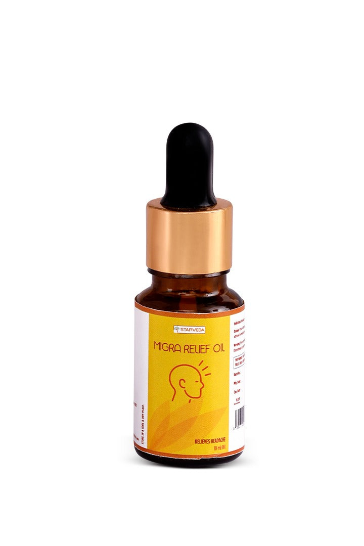 Starveda Migra Relief Oil | Migraine & Headache Relief | 20ml