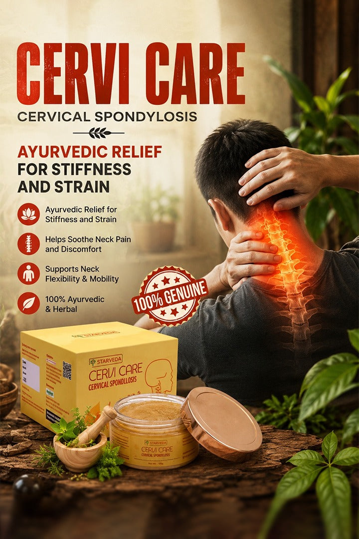 Starveda Cervi Care Crème | Cervical Pain Relief | 60gm